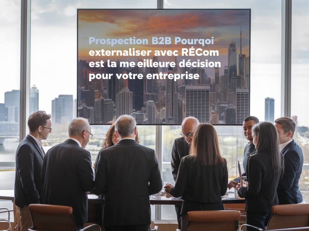 Prospection B2B : Pourquoi externaliser avec ReCom est la meilleure décision pour votre entreprise